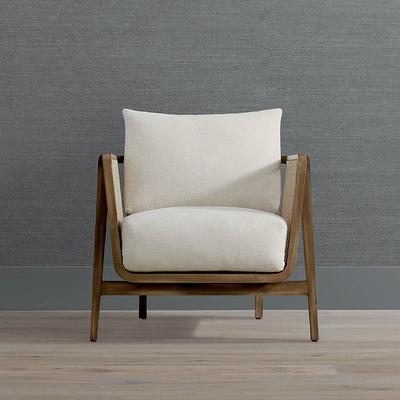 Halsey Accent Chair - Vapor Crypton Hesse Performance - Frontgate