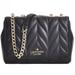 Kate Spade Bags | Kate Spade Briar Lane Quilted Mini Emelyn Crossbody Bag | Color: Black/Silver | Size: Os