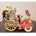 Disney Art | Hallmark Disney Do Good Bring Friends Firetruck Figurine Rare Htf Discontinued | Color: Red/White | Size: Os