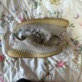Adidas Shoes | Adidas Yeezy Boost 350 - Sesame | Color: Tan/White | Size: 10