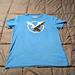 American Eagle Outfitters Shirts | American Eagle Unisex Medium Heather Blue Shirt Sleeve T-Shirt Like New | Color: Blue | Size: M