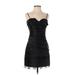 BCBGeneration Cocktail Dress - Mini: Black Dresses - Women's Size 6