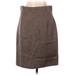 Antonio Melani Casual Skirt: Brown Bottoms - Women's Size 8