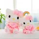 Sanrio – poupée Hello Kitty Plus pour fille jouet en peluche personnage de dessin animé cœur