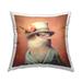 East Urban Home Junice Throw Pillow Polyester/Polyfill blend in Orange | 18 H x 18 W x 7 D in | Wayfair 7ED0034344A34A3F87C96B88C3967D79