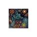 Beachcrest Home™ Starfish by R.S. Connett Plastic/Acrylic in Black/Blue/Red | 24 H x 24 W x 0.25 D in | Wayfair 9F7CA95E2F764A39BB87D6368B856D7B