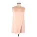 Banana Republic Factory Store Casual Dress - Shift Scoop Neck Sleeveless: Pink Dresses - Women's Size Medium