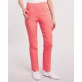 Blair DenimEase Flat-Waist Pull-On Jeans - Pink - 12 - Misses