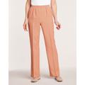 Blair Women's Alfred Dunner® Classic Pull-On Pants - Orange - 18PS - Petite Short