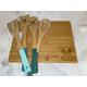 Stitch serving board, chopping board, kitchen utensil set, charcuterie board, cheese board, bamboo, gift set, Mother's Day