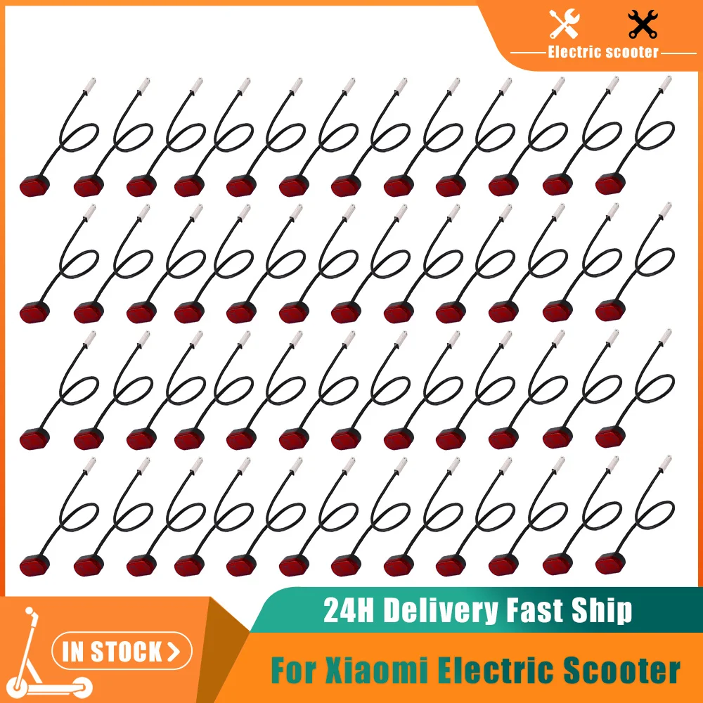 Elektrische Roller Hinten Rücklicht Zurück LED Schwanz Bremslicht Brems Vogel Sicherheit Lampe Für Xiaomi M365 Pro Skateboard Zubehör Image