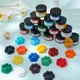 50g Pasten pigment fluor zieren der Farbstoff UV-Harz kleber Farbstoff für Epoxidharz pigment paste