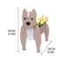 Dog Planter Plant Pot Animal Flower Planter Pot for Garden Decoration Storage Container Dog Planters Handmade Planter for Garden Flower Cactus Office Home Decor Gift