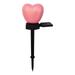 Darzheoy Valentine s Day Solar Stake Lights - 1.2 Heart Waterproof Garden LED Light - Solar Pathway Patio Lawn Outdoor Lights for Anniversary Wedding Walkway Backyard Decoration