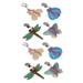 8 Pcs Insect Design Tablecloth Weights Outdoor Metal Decor Holders Pendant Alloy Clips