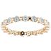 Pompeii3 1 Ct Diamond Bar Set Eternity Wedding Ring in 14k Rose Gold