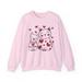 Women s Happy Valentine s Day Sweatshirt Cat Dog Lover Sweatshirt