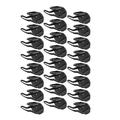 24 Pack Adhesive Hat Hooks for Wall Hat Rack Hat Organizer Display for Home Decor Hat Hold Hanger for Wall Door Closet