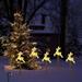 Christmas Lights Outdoor Clearance 5 Pack Christmas Solar Lights Outdoor Christmas Garden Sign Christmas Pattern Solar Garden Plug