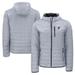 Men's Cutter & Buck Gray Philadelphia Phillies Cooperstown Collection Rainier Primaloft Eco Full-Zip Hooded Jacket