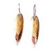 Nature's Enchantment,'Mexican 925 Sterling Silver Gold & Copper Earrings'