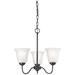 Conway 19" Wide 3-Light Chandelier - Oil Rubbed Bronze