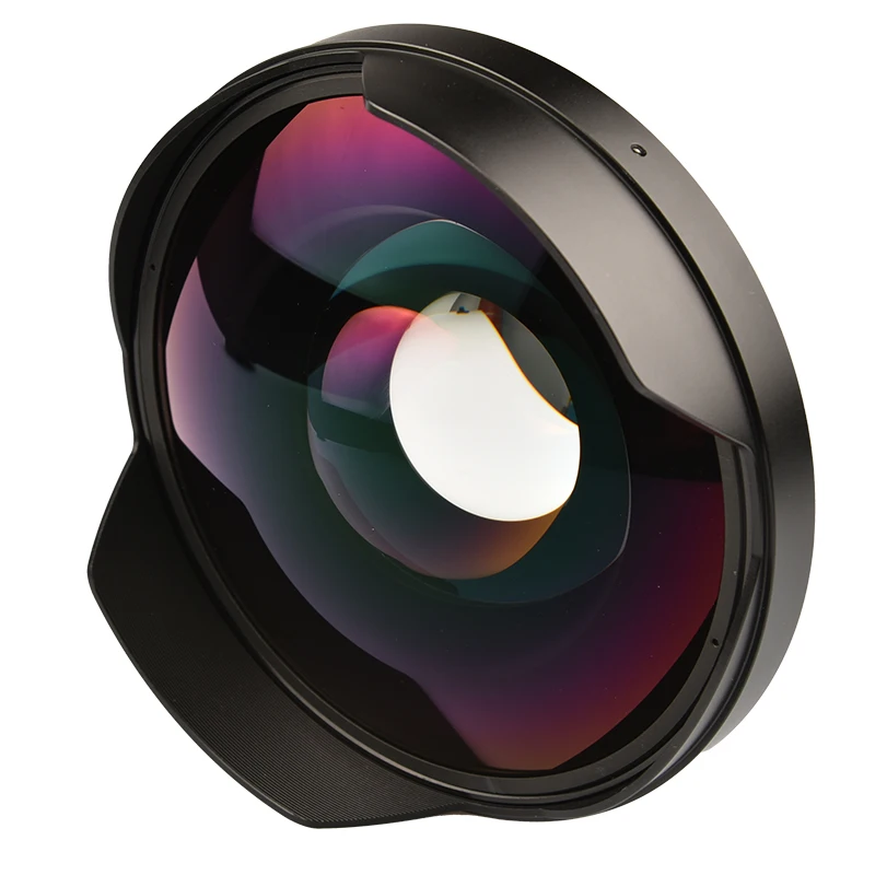 VLOGMAGIC Adattatore per obiettivo largo Ultra Fisheye 52MM / 58MM / 62MM / 67MM / 72MM 0.3X con cappuccio Solo per videocamere Videocamere