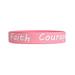 Yubnlvae Bracelets Cancer Wrist Bracelet Awareness Silicone Band Ribb on Pink Bracelets B