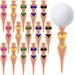 Skylety Funny Golf Tees Lady Bikini Girl Golf Tees 76 mm/ 3 Inch Plastic Pin-up Golf Tees Home Women Golf Tees for Golf Training Golf Accessories (15)