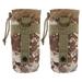 Camouflage Water Bottle Thermal Bag Athletic Backpack for Camping Portable 2 Pcs