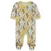 Disney Minnie Mouse Baby Girls Footed Coveralls - yellow/multi 3 - 6 months (Newborn)