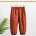 eczipvz Baby Boy Clothes Toddler Summer Girls Boys Trousers Printed Fashion Cargo Pants forChildren Clothes Pants (Red 3-4 Years)