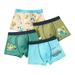 KYAIGUO Boys and Toddler Underwear 4 PCS Boxer Briefs Underwear for Daily Breathable Cotton Multipack for Baby Boys 2-18 Y