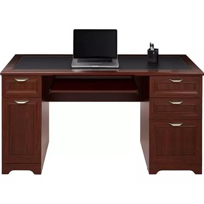 Office Depot Realspace Magellan 59inW Managers Desk, Classic Cherry