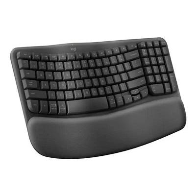 Logitech Wave Keys Wireless Ergonomic Keyboard