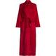Softest Fleece Long Dressing Gown, Women, size: 20-22, plus, Red, Polyester, by Lands' End