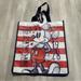 Disney Bags | Disney Mickey Mouse 12x13” Ahoy There Reusable Bag Blue Red | Color: Blue/Red | Size: Os