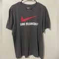 Nike Shirts | Nike San Francisco Shirt | Color: Gray/Red | Size: Xl