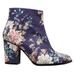 Anthropologie Shoes | Anthropologie Billy Ella Matralia Booties New Without Box Sz 8 | Color: Blue/Pink | Size: 8