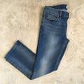 Free People Jeans | Free People Slim Kick Cropped Jeans Size 27 | Color: Blue | Size: 27