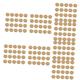 Healeved 160 Pcs Moxa Cake Chinese Moxibustion Patch Natural Patch Mini Moxa Sticks Moxibustion Sticks Wormwood Mugwort Moxa Rods Mini Cake Massage Moxas Cake Pure Moxa