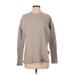 Derek Lam 10 Crosby Pullover Sweater: Brown Color Block Tops - Women's Size X-Small