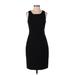 J.Crew Factory Store Casual Dress - Sheath: Black Solid Dresses - Women's Size 2