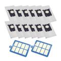 Replacement Hepa Filter Dust Bags for Vacuum Cleaner Filter Electrolux Hepa and S-BAG for bags aeg (Color : 14PCS)