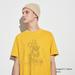 Men's Mickey Stands Ut (Short-Sleeve Graphic T-Shirt) | Yellow | Large | UNIQLO US