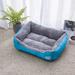 Tucker Murphy Pet™ Candy Colored Pet Kennel Dog Bed Kennel Pet Bed Cotton in Blue | 6 H x 27.5 W x 21.7 D in | Wayfair