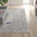 Blue/Brown 120 x 0.4 in Area Rug - Lark Manor™ Amraj Hand-Knotted Cotton/Wool Gray Area Rug Viscose/Wool | 120 W x 0.4 D in | Wayfair