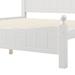 Alcott Hill® Chandos King Platform Bed Wood in Brown/White | 39.01 H x 79.01 W x 84.61 D in | Wayfair 52C46FB1E1B647719A5DE5D00A9C995E