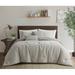 Latitude Run® Ardythe 5 Piece Yarn Dyed Waffle Texture Bedding Microfiber Comforter Set Polyester/Polyfill in Gray | King Comforter | Wayfair