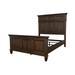 Sola Solid Wood Low Profile Panel Bed Wood in Brown/Red Laurel Foundry Modern Farmhouse® | 68 H x 83 W x 91.75 D in | Wayfair